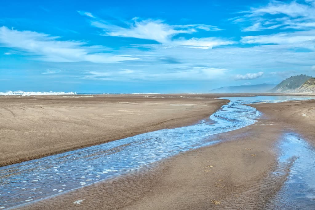 Low tide