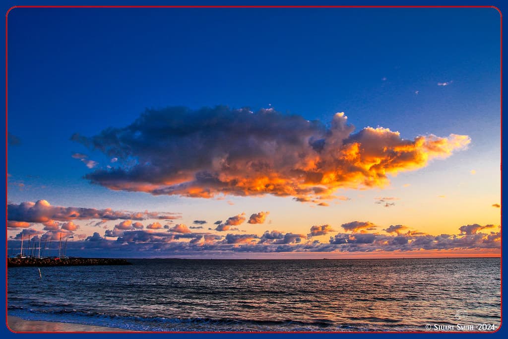 Sunset, Bathers Beach, Fremantle, Perth, Western Australia