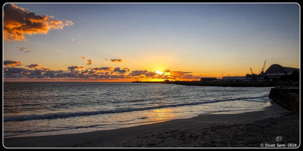 Sunset, Bathers Beach, Fremantle, Perth, Western Australia