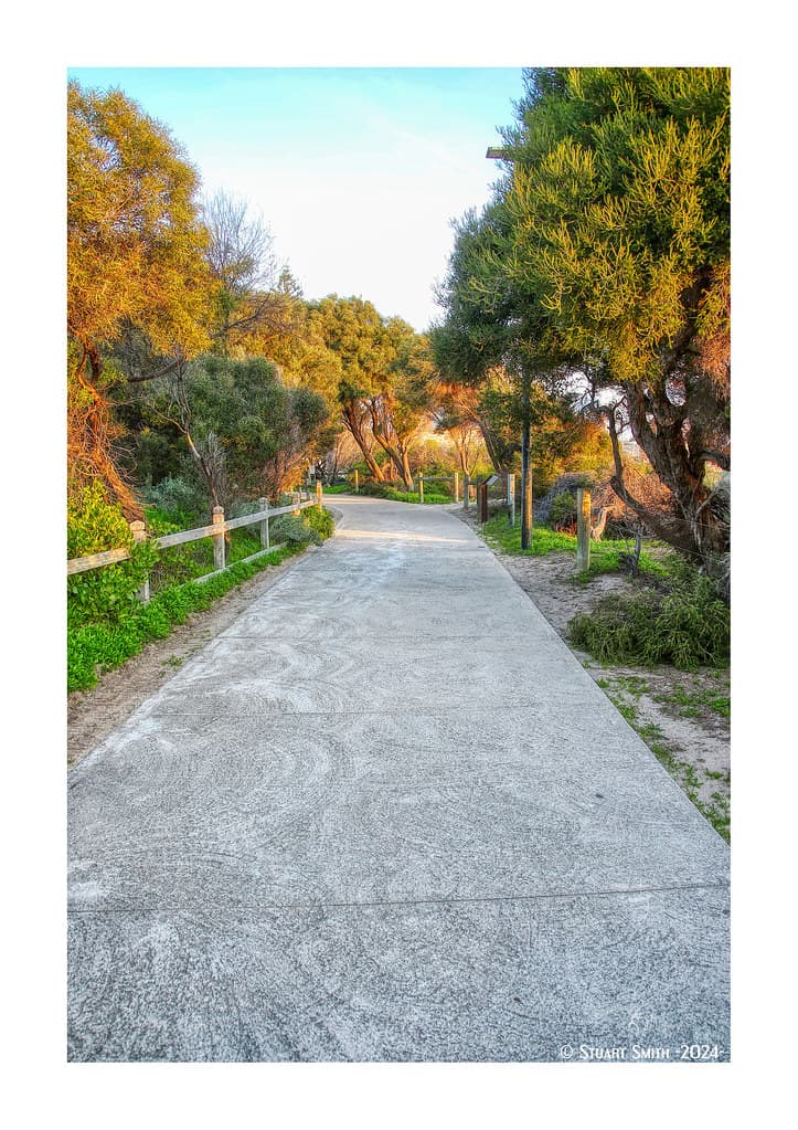 Footpath, Bathers Beach, Fremantle, Perth, Western Australia