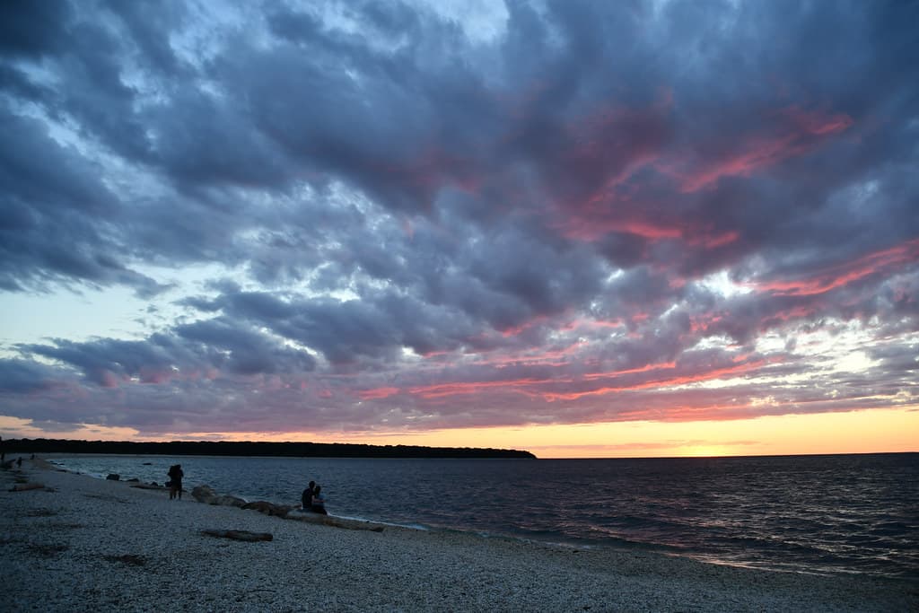 Sunset Over The Sound