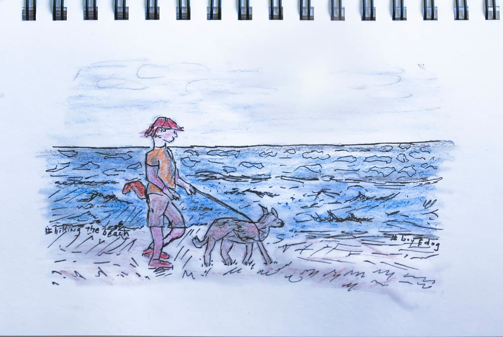 Hiking the Beach