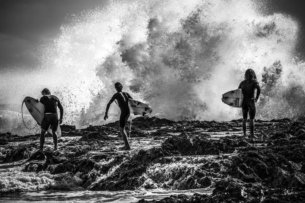 Rock surfers