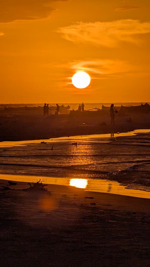 Morondava Beach — photo by Dennis S. Hurd