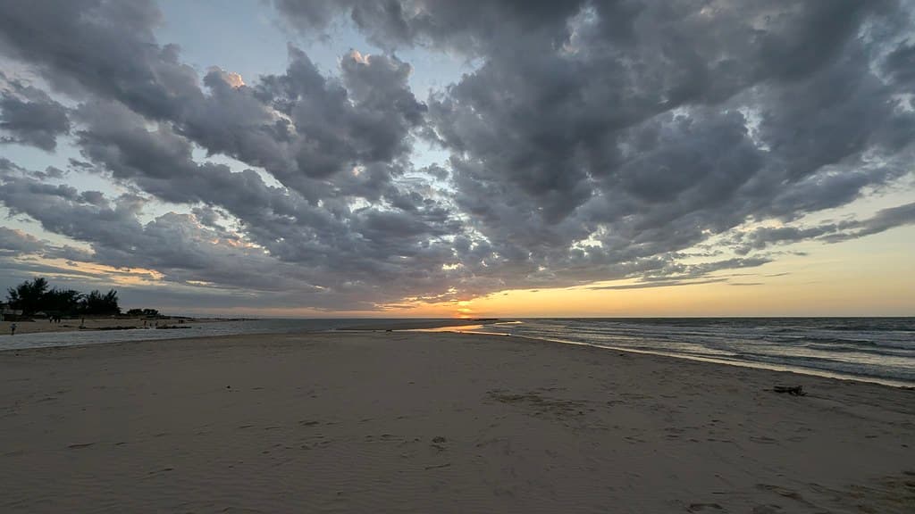 Morondava Beach — photo by Dennis S. Hurd