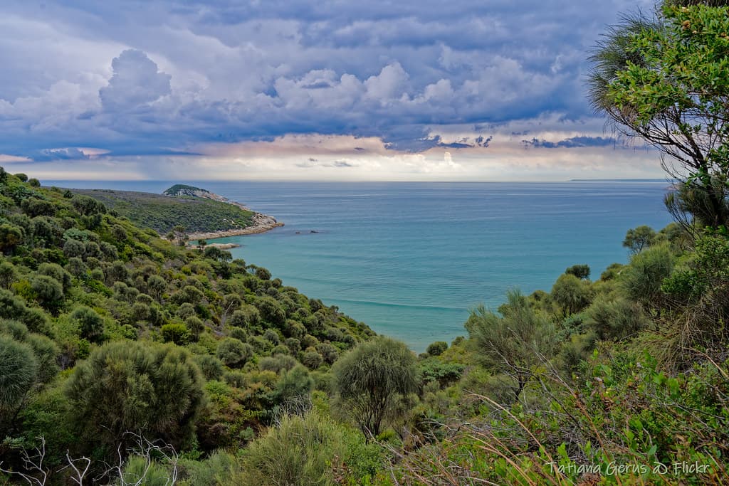 Stormy sky at Wilsons Prom