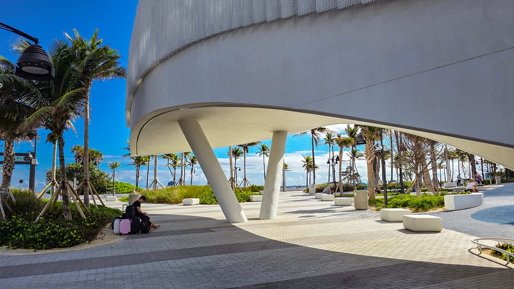DC Alexander Park, Fort Lauderdale beach. Winter trip to Florida, USA, 2024/25