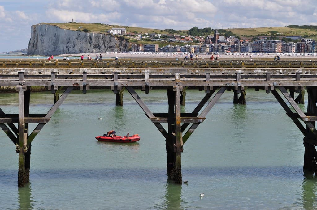 Le Tréport, arrondissement de Dieppe, Seine-maritime, Normandie.