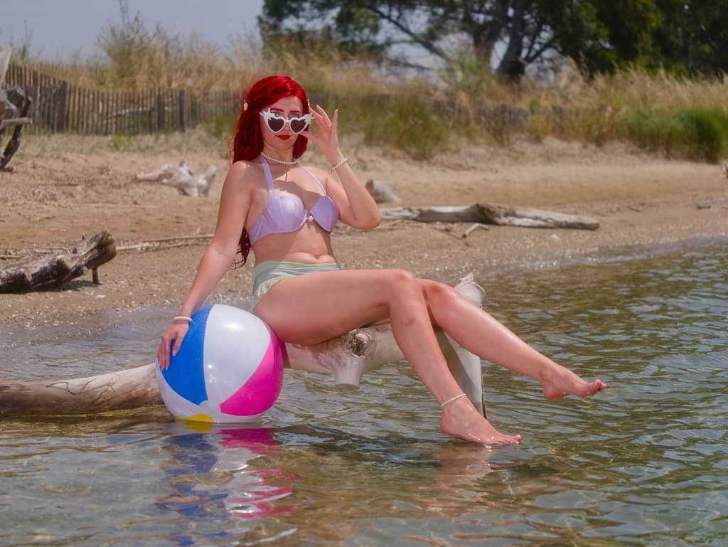 psychos_beach_party sud 2025 hyeres - 02 - Ariel - La Petite Sirene - cecile.latorre - Plage des Vieux Salins - Les Salins - Hyeres -2025-06-14- P1848117