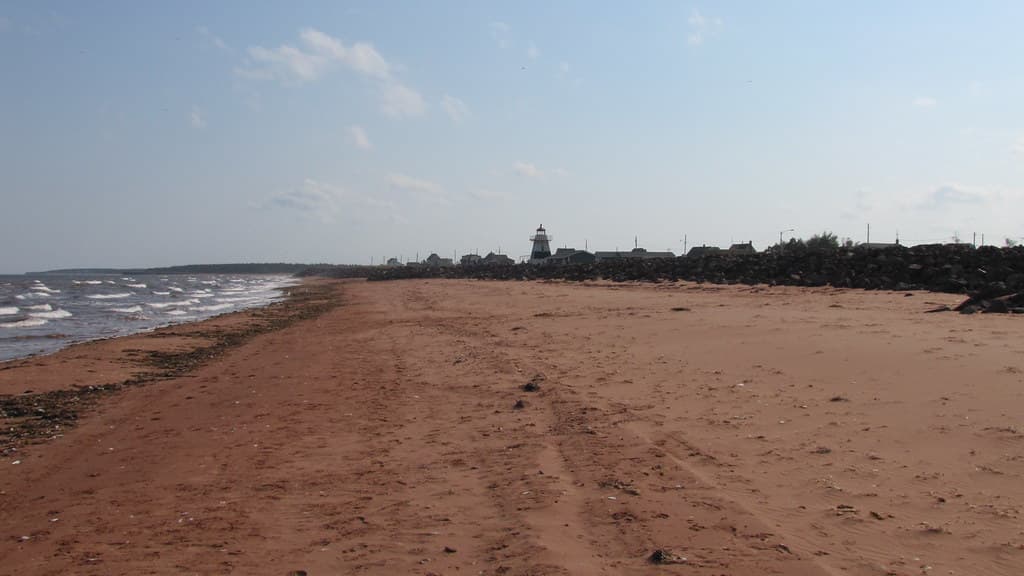 Tignish Shore Beach — photo by Bob Linsdell