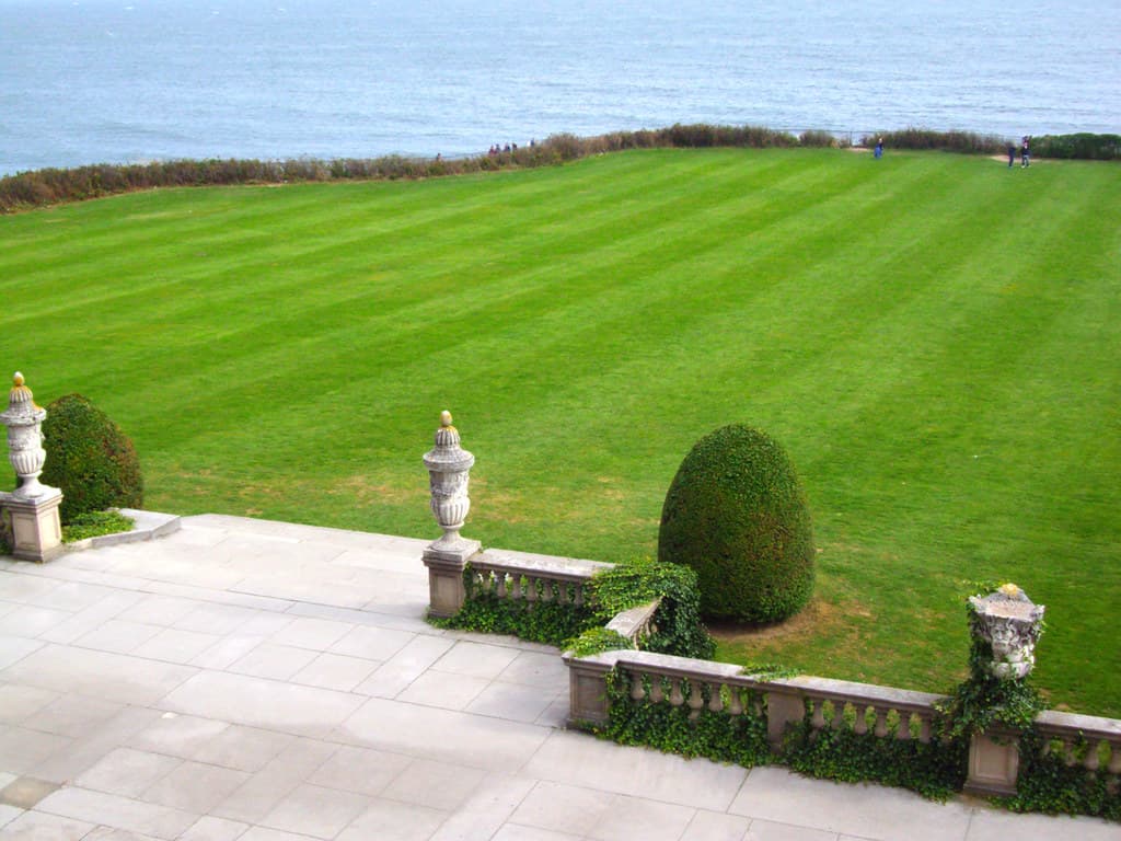 View from the Breakers Vanderbilt summer house in Rhode Island.