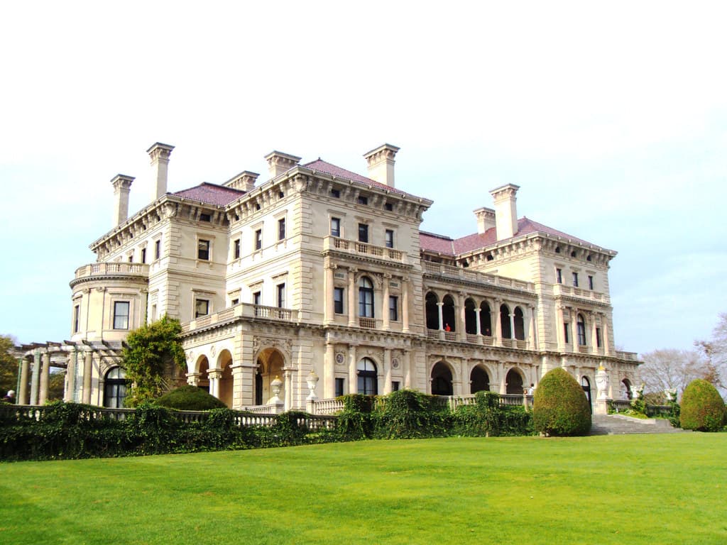 The Breakers built at Newport Rhode island as a summer cottage for the Vanderbilts.