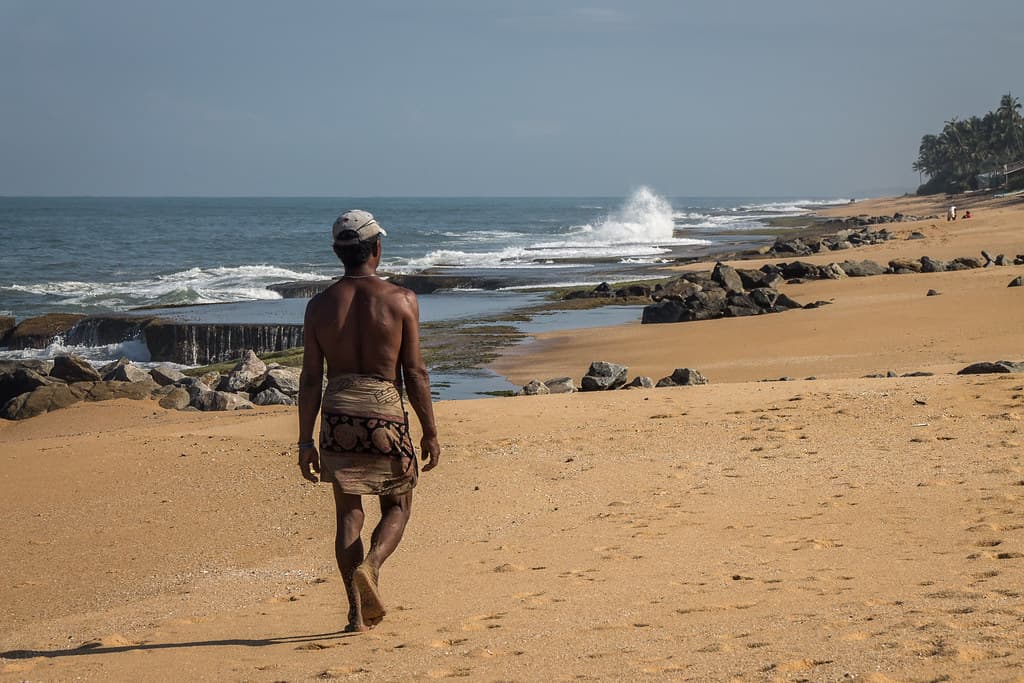 Galle Face Green Beach — photo by Dimuth Perera