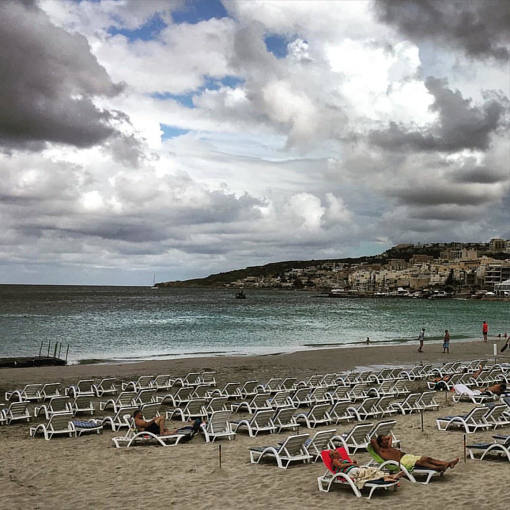 Qawra Reef Beach — photo by michelE spilleR