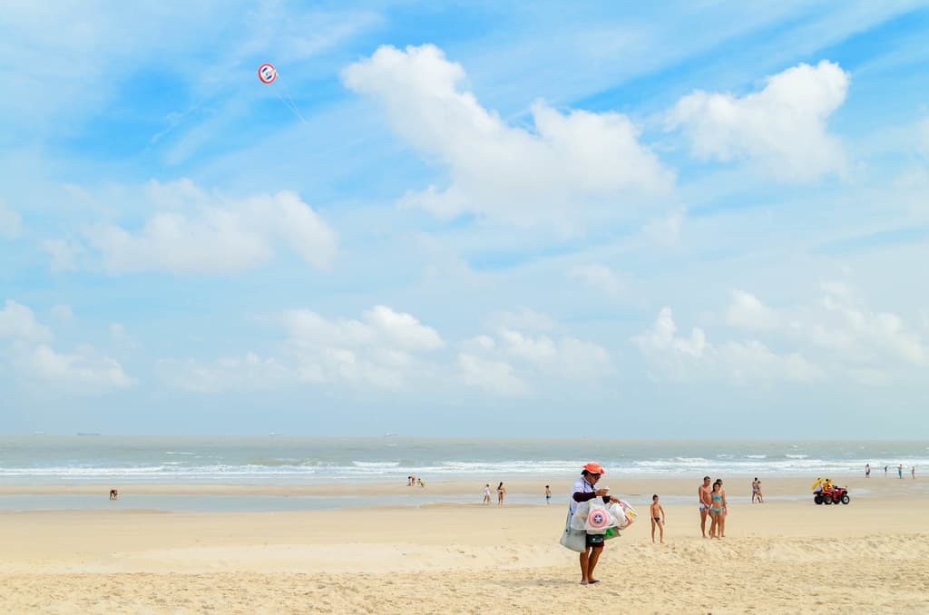 Praia de São Marcos — photo by mwolosker