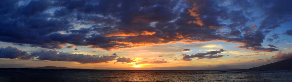 Maui's Christmas Sunset