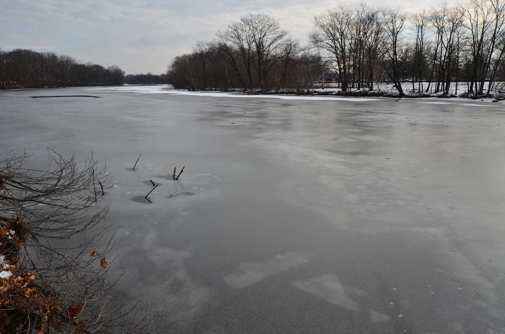Charles River at Greenough Boulevard by North Beacon Street, Watertown