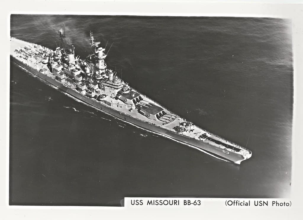 USS Missouri (BB-64), Battleship