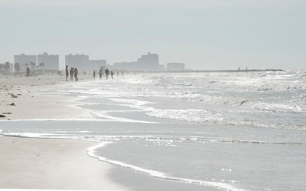 Clearwater beach / Pláž v Clearwater