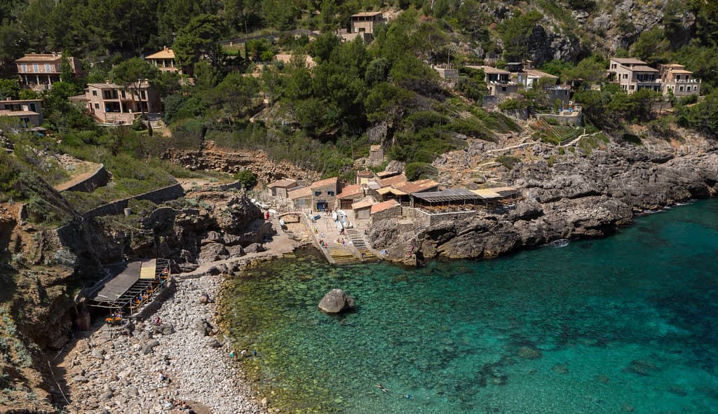 Port de Valldemossa Beach — photo by Peter J Dean