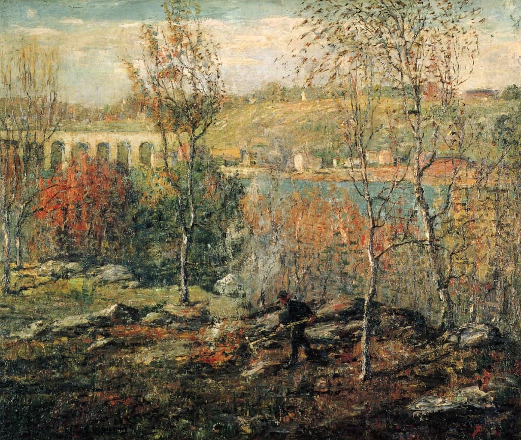 Ernest Lawson - The Harlem River [c.1911]