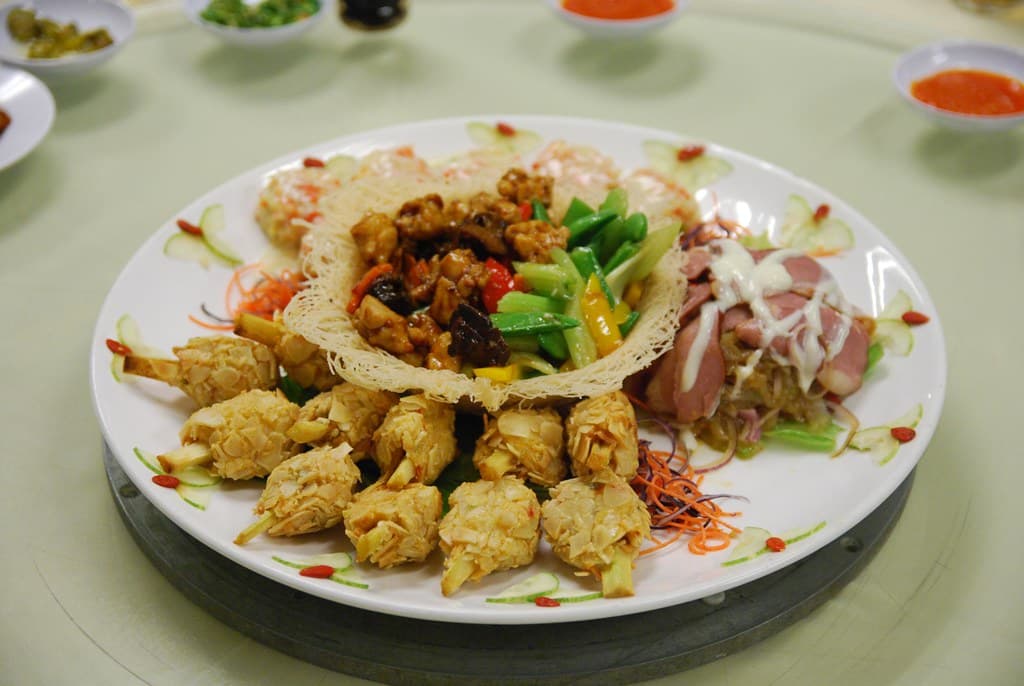 冷热四季拼盘 Cold and Hot Combination Platter - Pantai Seafood