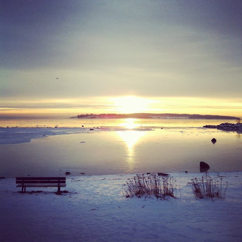 Bastøya Beach