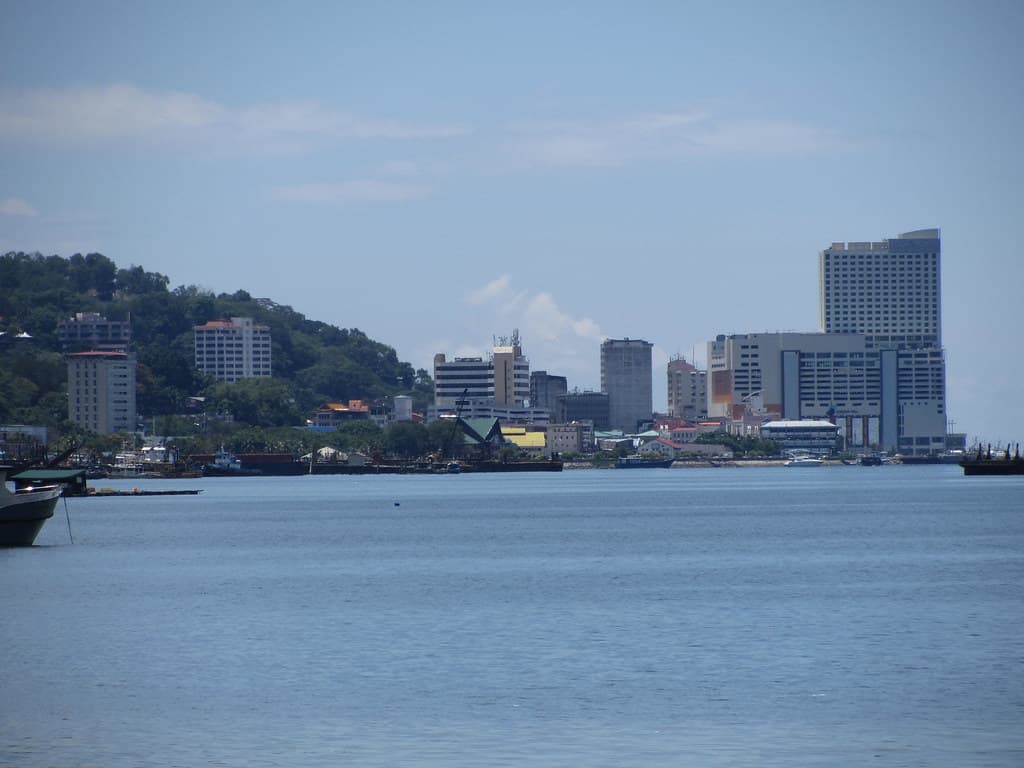 Sandakan Skyline From The East