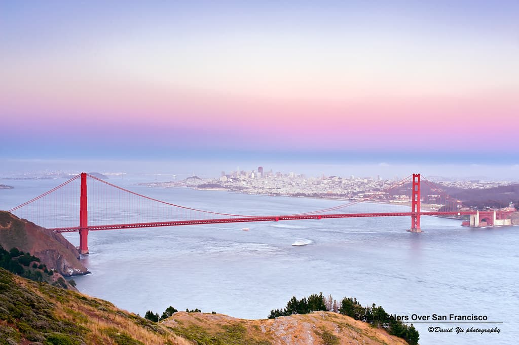 Sunset Colors Over San Francisco