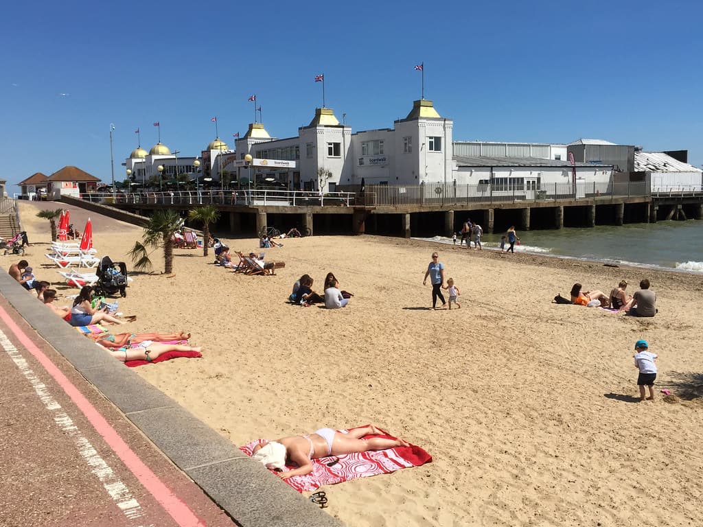 Jaywick Sands Beach — photo by diamond geezer