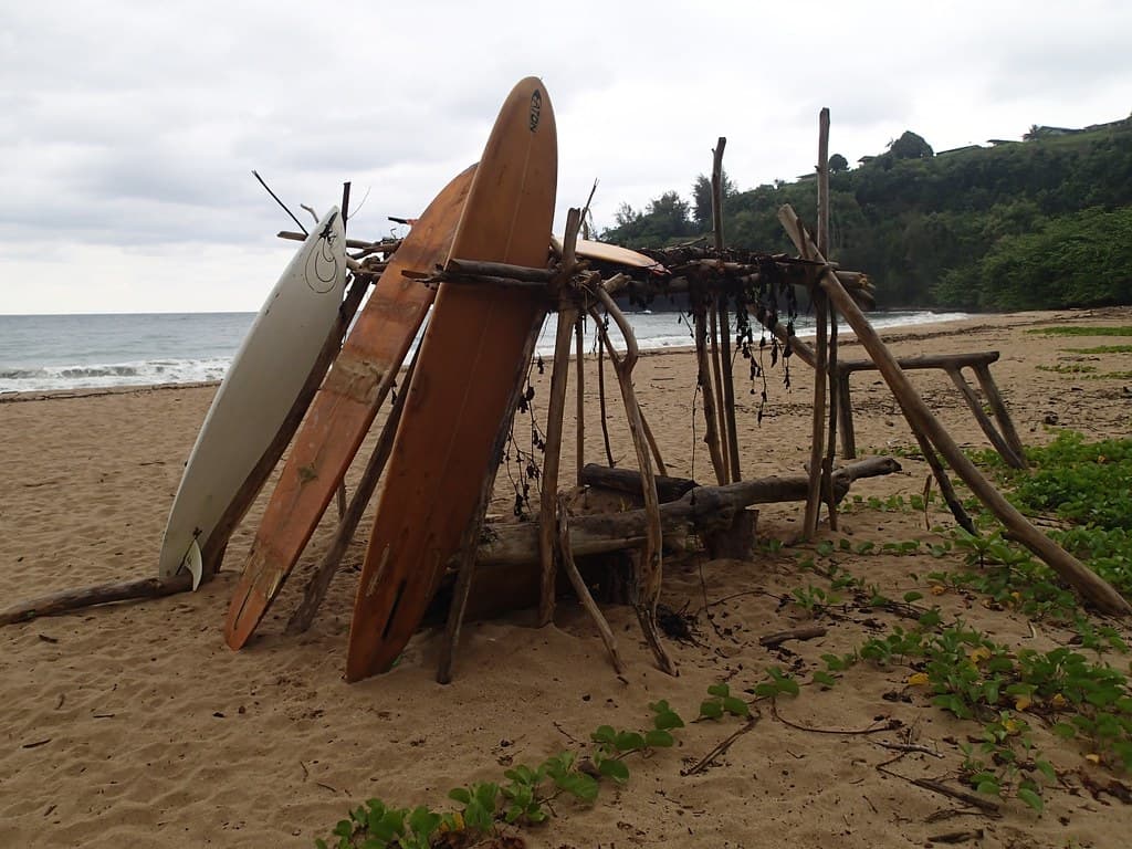 Surfboard Leanto