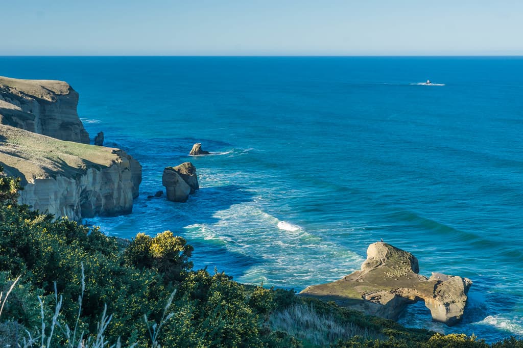 Tunnel Beach — photo by Natalia Volna itravelNZ@ travel app