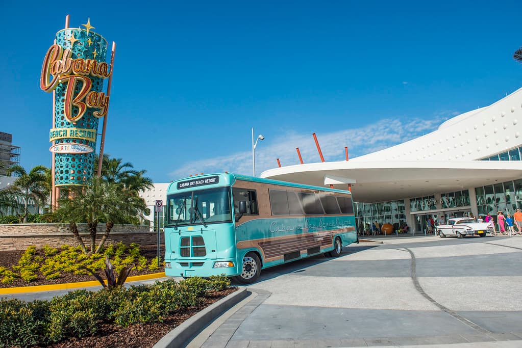 Universal Orlando’s fourth on-site hotel, Universal’s Cabana Bay Beach Resort is now open! The retro-inspired hotel features incredible amenities for endless family fun including a 10,000 sq. ft. zero-entry pool with iconic dive tower waterslide, 10-lane