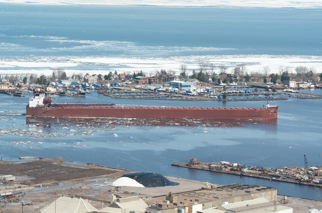 Duluth Trip - May 2014 - MV Paul R. Tregurtha arrives in Duluth