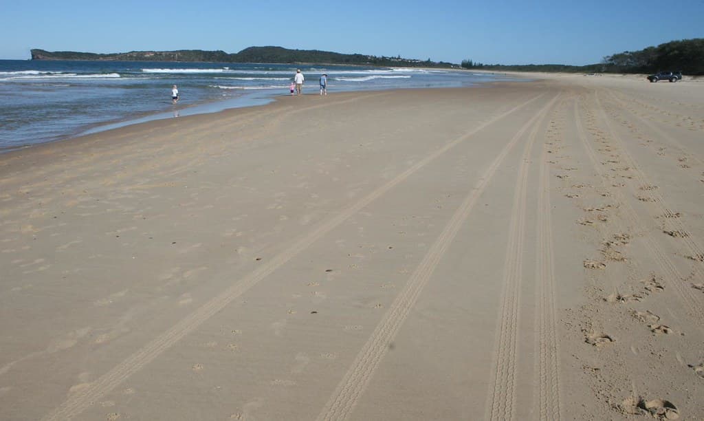 great sand to drive on North Haven
