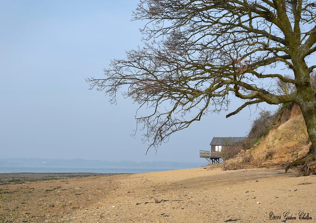 Mistley Towers Beach — photo by gideonc - Thank you for the 1,000,000+ views