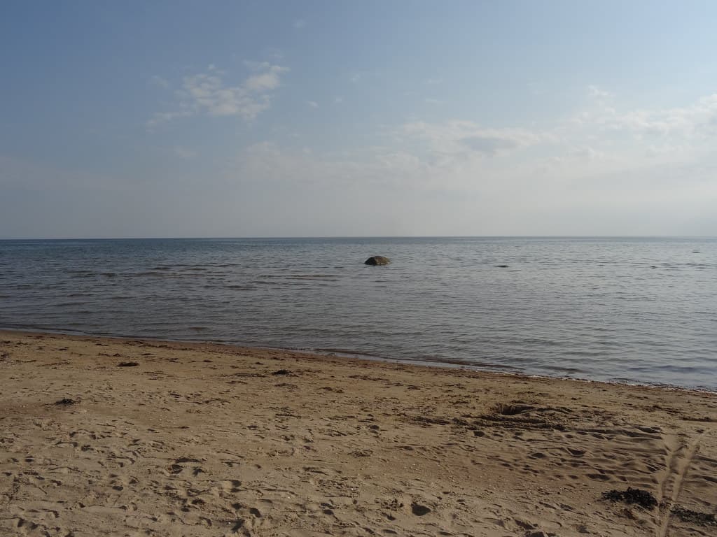 Ringenäs Beach — photo by Bengt 1955