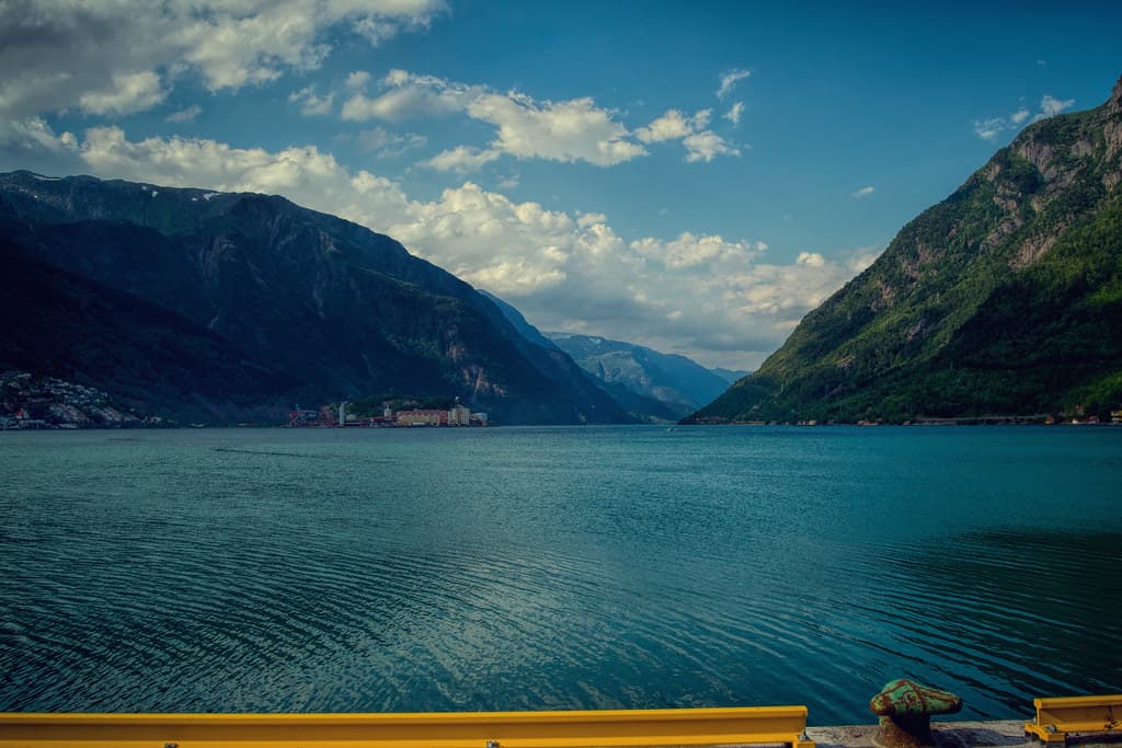 Odda Fjord Beach
