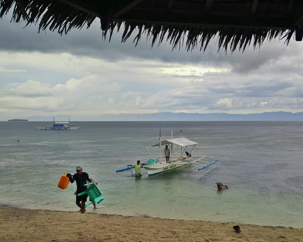 Panagsama beach, Moalboal,. Cebu, Philippines