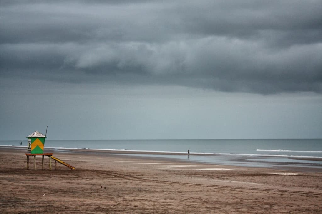 La playa