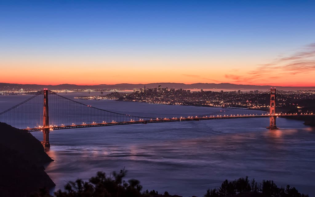 San Francisco from Hawk Hill