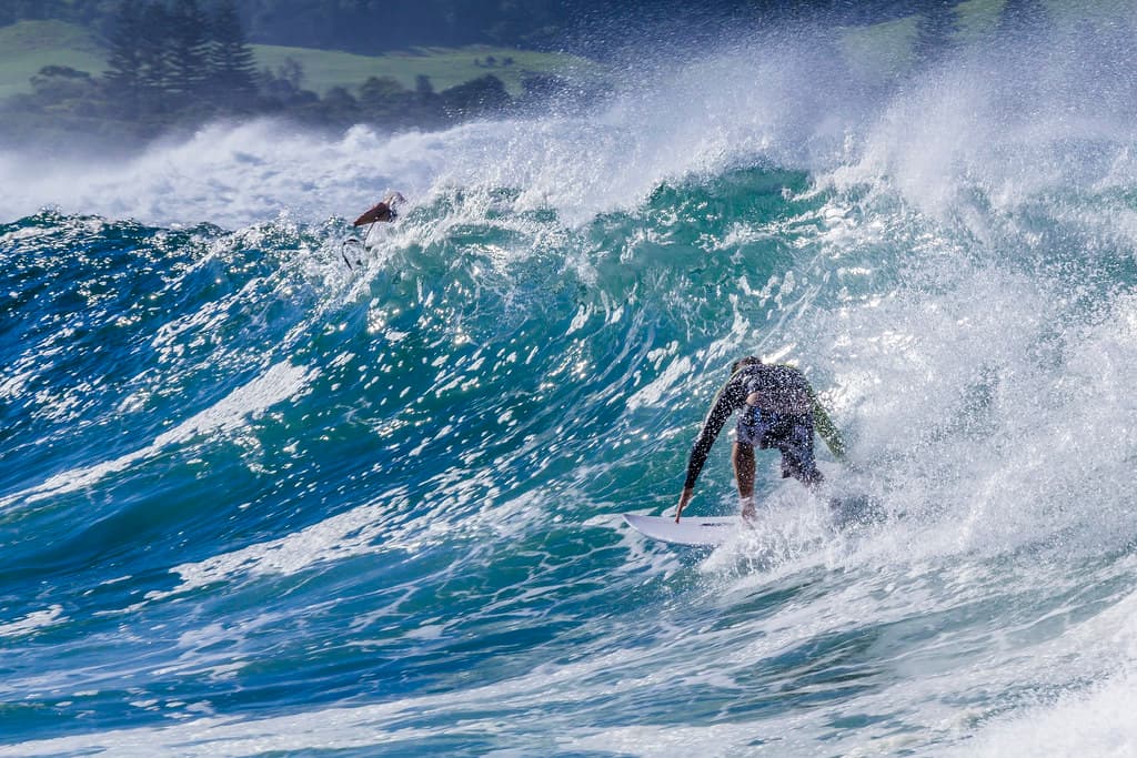 Big Swell at Werri Beach