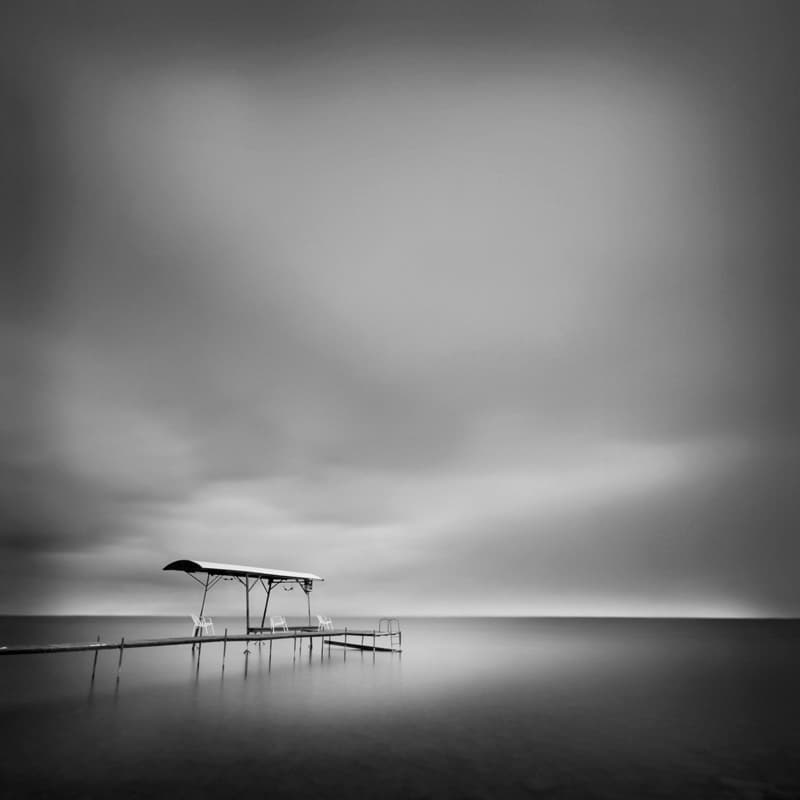 Void -- Seascape, upstate New York, long exposure.