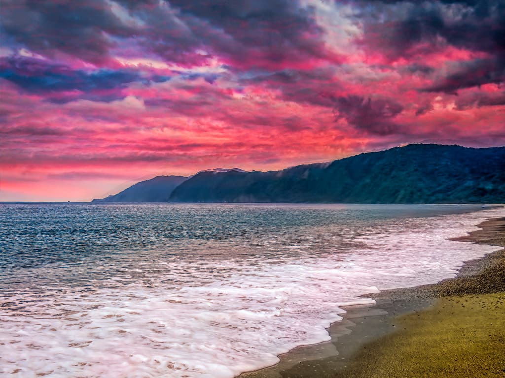Coastal Pagudpud at Sunset
