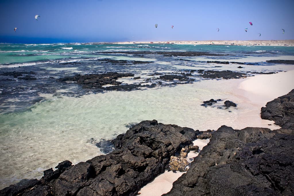 Los Lagos de El Cotillo