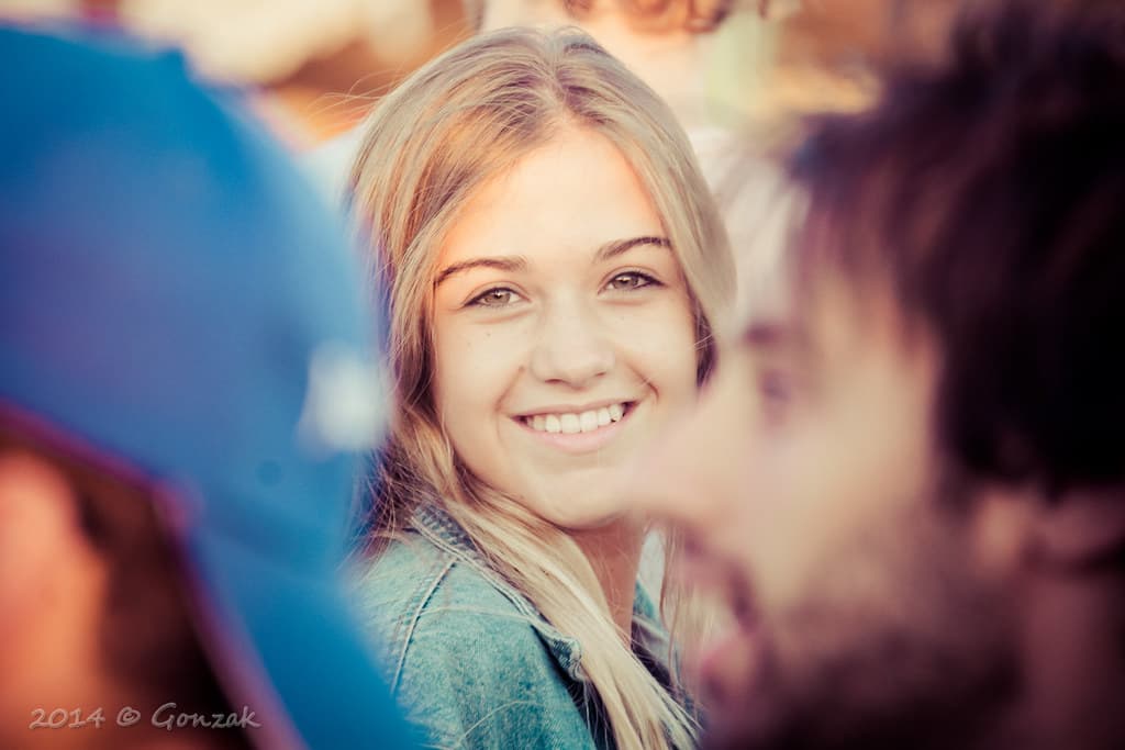 I saw your face in a crowded place...