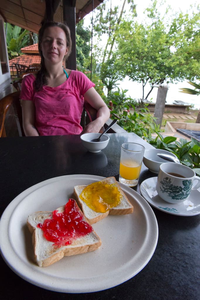 Breakfast at D'coconut Lagoon Pulau Lang Tengah