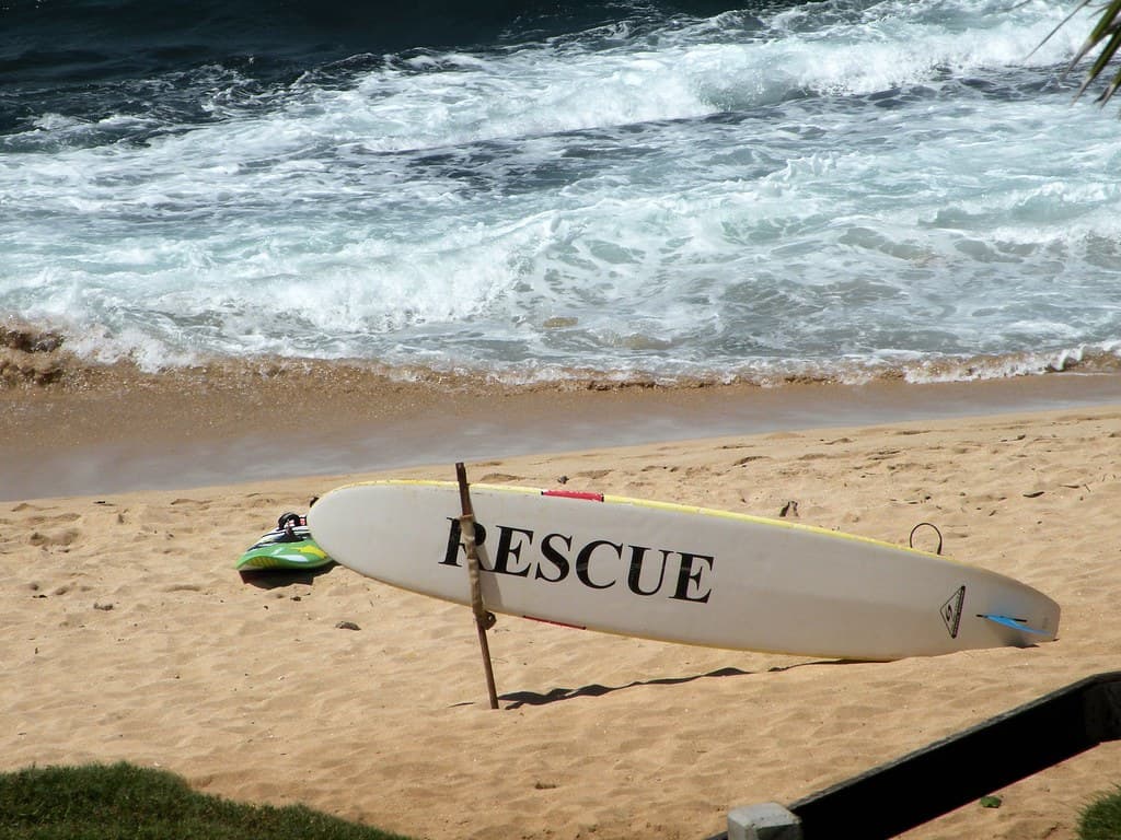 Hookipa Rescue Sue Salisbury Maui Hawaii