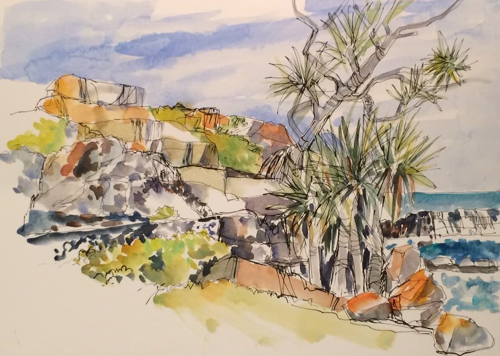 Pandanus Beach view 3