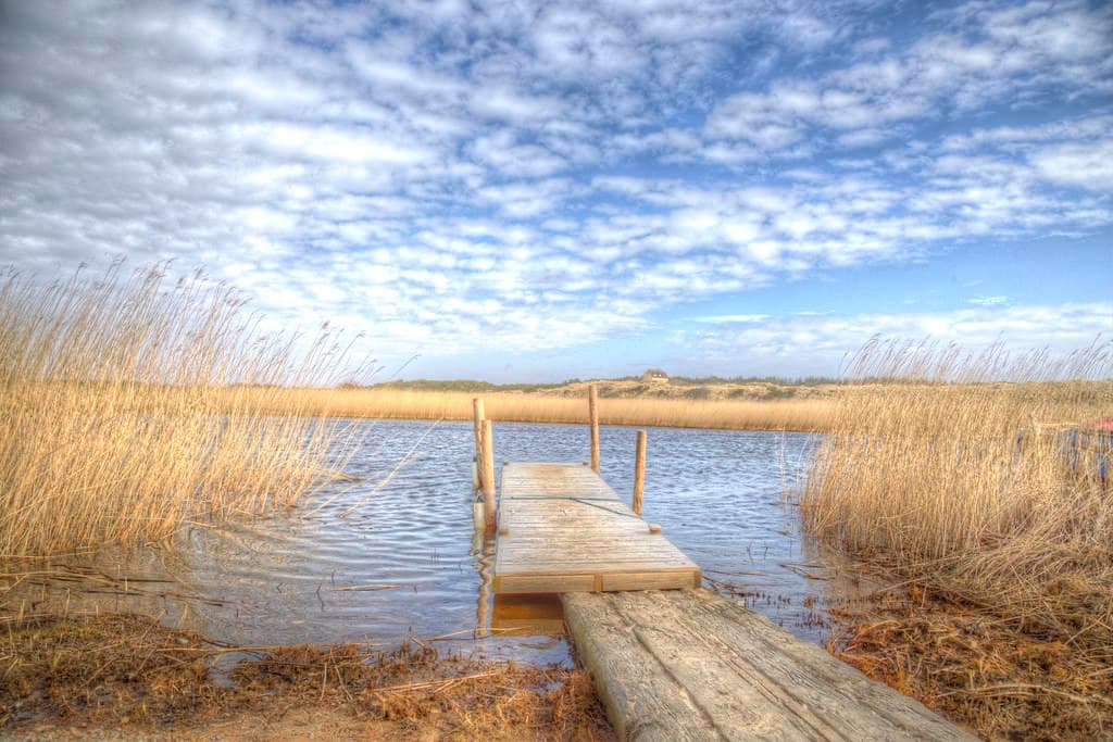 Bjerregård Strand — photo by blavandmaster